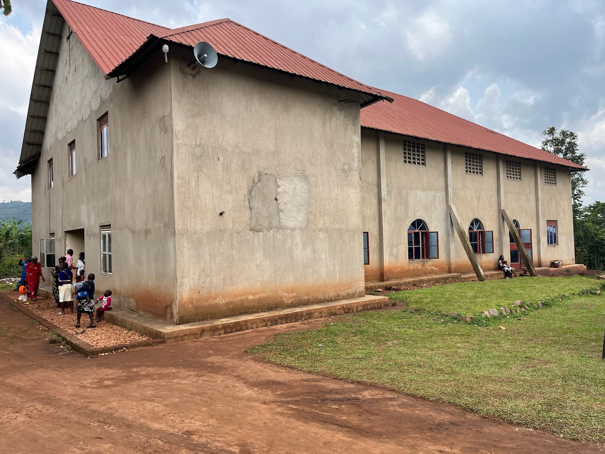 Zion's hall and red roof, 2024.