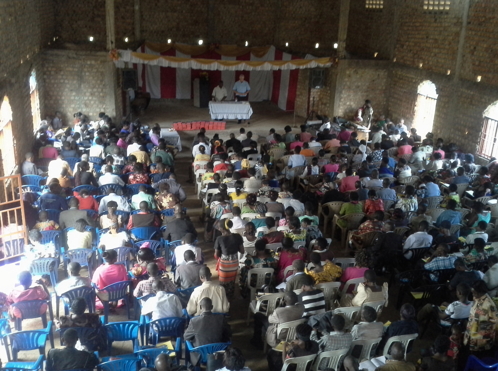 A pastors' symposium in Uganda, 2019.