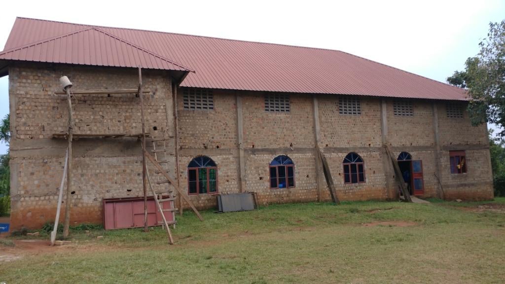 Zion Community Center from the side, 2017.